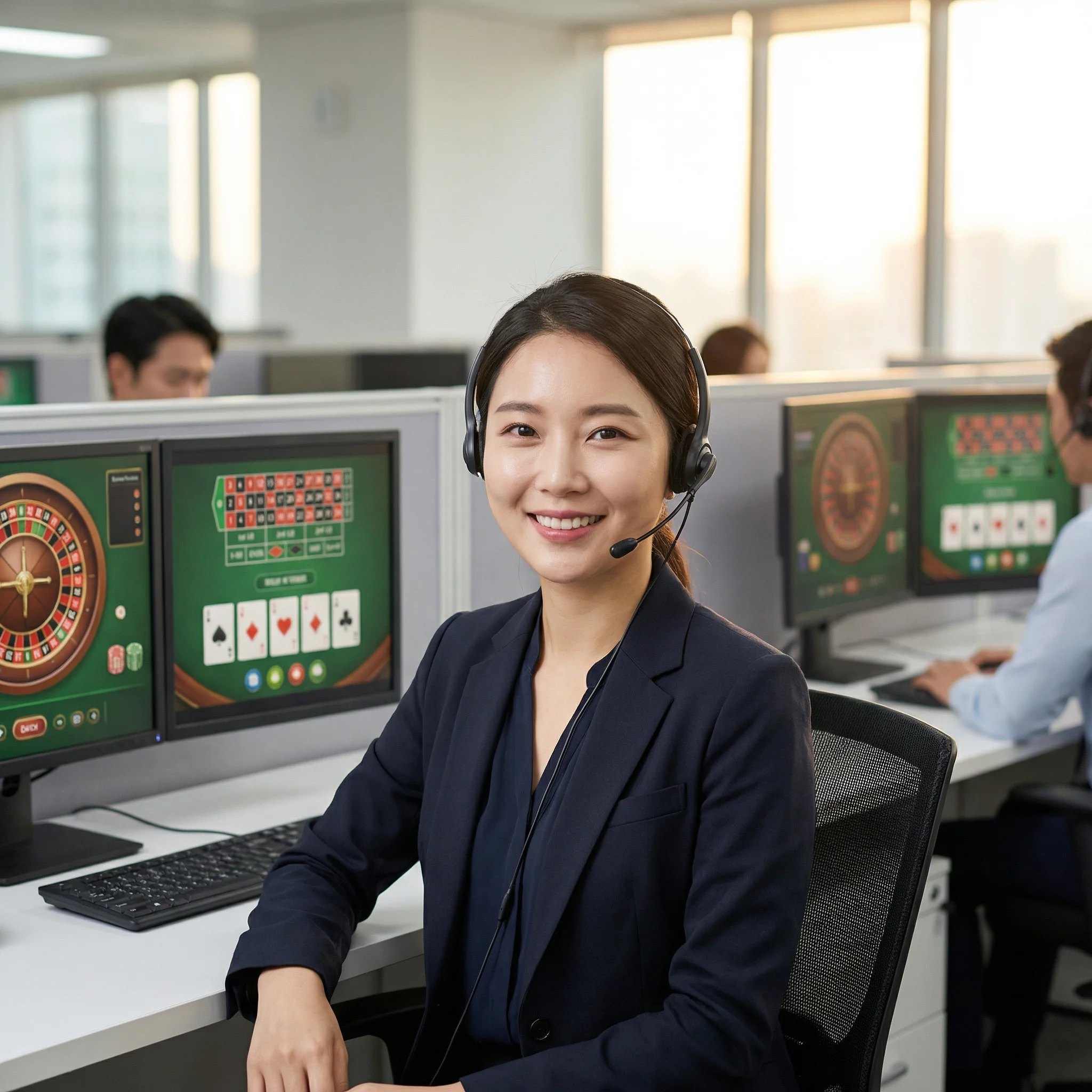 太阳城专业客服团队